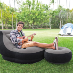 INTEX Fotoliu gonflabil cu puf VELUR ULTRA LOUNGE (Chair & Ottoman) 102x137x79 cm / 64x28 cm - imagine 5