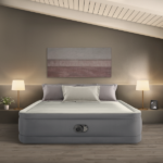 INTEX Pat gonflabil “Velur Premaire I” 152х203х46 cm cu pompă încorporată 220V, până la 272 kg - imagine 5