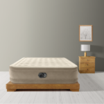 INTEX Надувная кровать "Velur Ultra Plush" 152х203х46 см, встр.нас. 220В, до 272 кг — изображение 8