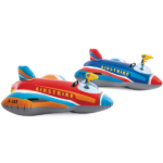 INTEX Plută-saltea gonflabilă “Avion de vânătoare cu pistol de apă” cu mâner, 112х91 cm, până la 40 kg, 3+, 2 culori - imagine 11