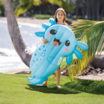 INTEX Plută-saltea gonflabilă "Axolotl" 109x94x14 cm, până la 40 kg - imagine 2