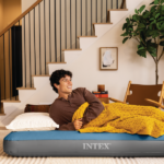 INTEX Надувной матрас “Queen Prestige Downy” 152x203х25 см со встроенным насосом 5V, до 272 кг — изображение 11