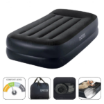 INTEX Saltea gonflabilă “Velur Pillow” 99х191х42cm cu tetieră și pompă încorporată 220V, până la 136 kg