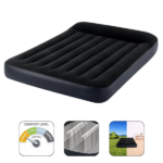INTEX Надувной матрас “Pillow Rest Classic” 137x191x25 см с подголовником, встр.нас. 220-240В, до 272 кг