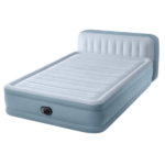 INTEX Матрас VELUR 152x236x86cm co СПИНКОЙ и встроенным насосом, PLUSH - Image 2