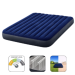 INTEX Saltea gonflabilă “Velur Classic” 183×203×25 cm, până la 272 kg