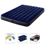 INTEX Saltea gonflabilă "Velur Classic" 152x203x25 cm cu perne și pompă, până la 272 kg