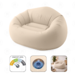 INTEX Кресло VELUR 137x127x74см BEANLESS BAG