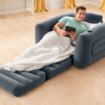INTEX Надувное кресло-кровать "Velur Sofa" 117х224х66 см — изображение 8