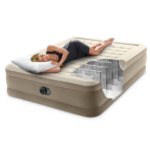 INTEX Надувная кровать "Velur Ultra Plush" 152х203х46 см, встр.нас. 220В, до 272 кг — изображение 6