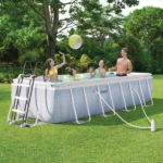 INTEX, CHEVRON PRISM FRAME RECTANGULAR POOL, 400x200x100 см, 6836Л, металлический каркас, с фильтрующим насосом — изображение 2