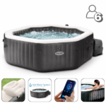 INTEX Jacuzzi SPA gonflabil “Jet & Bubble Deluxe" 218x71cm, 1098L, 6 persoane