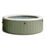INTEX Надувной СПА джакузи “Bubble Massage” 196х71см, 795Л, 4-х местный, оливковый — изображение 15
