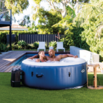 INTEX Jacuzzi SPA gonflabil “PureSpa Bubble Blue” 180х66 cm, 677L, 4 persoane - imagine 2