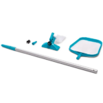 INTEX Set de curățare a piscinei: mâner telescopic de 239 cm, plasă, duză cu pungă