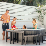 INTEX Jacuzzi SPA gonflabil “Greywood Deluxe” 216х71 cm, 1098L, 6 persoane - Image 16