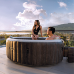 INTEX Jacuzzi SPA gonflabil “Greywood Deluxe” 216х71 cm, 1098L, 6 persoane - Image 14
