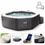 INTEX Jacuzzi SPA gonflabil “Jet & Bubble Deluxe”  201x71cm, 795L, 4 persoane