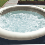 INTEX Jacuzzi SPA gonflabil “PureSpa Bubble Blue” 180х66 cm, 677L, 4 persoane - imagine 6