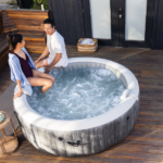 INTEX Jacuzzi SPA gonflabil “Greywood Deluxe” 216х71 cm, 1098L, 6 persoane - Image 5