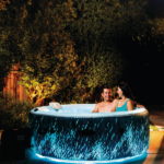 INTEX Jacuzzi SPA gonflabil “Glow Deluxe” 196х71 cm, 795L, 4 persoane - imagine 3