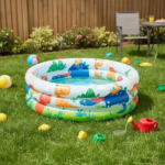 INTEX Детский надувной бассейн “Друзья Дино” 61×22 см, 28 Л, 1-3 лет — изображение 2