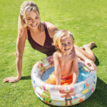 INTEX Детский надувной бассейн “Друзья Дино” 61×22 см, 28 Л, 1-3 лет — изображение 4