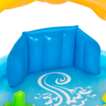 Bestway Piscină gonflabilă pentru copii cu baldachin "Scoica de mare" 115x89x76 cm, 45 L, de la 6 luni - imagine 3