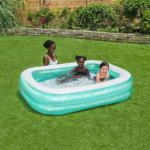 Bestway Piscină gonflabilă pentru familie 201х150х51 cm, 450 L, 6+ - imagine 2