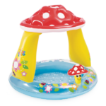 INTEX Piscină gonflabilă pentru copii cu baldachin “Ciuperca” 102х89 cm, 45 L, 1-3 ani