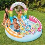 INTEX Centrul de joacă gonflabil "Dulciuri" 170x168x122 cm, 165 L, până la 54 kg, 2+ - imagine 2