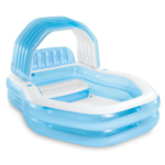 INTEX Piscină gonflabilă pentru familie cu baldachin 229x191x135 cm, 530 L, 3+