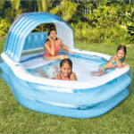 INTEX Семейный надувной бассейн с навесом 229x191x135 см, 530 Л, 3+ — изображение 2