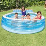 INTEX Семейный надувной бассейн 229х218х79 см, 590 Л, 6+ — изображение 2