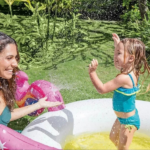 INTEX Piscină gonflabilă pentru copii “Unicorn fermecat” 272x193x104  cm, 335 L, 2+ - imagine 3