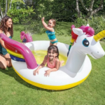 INTEX Piscină gonflabilă pentru copii “Unicorn fermecat” 272x193x104  cm, 335 L, 2+ - imagine 2