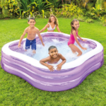 INTEX Piscină gonflabilă pentru familie "Val de plajă" 229x229x56 cm, 1250 L, 6+ - imagine 2
