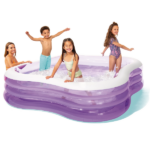 INTEX Piscină gonflabilă pentru familie "Val de plajă" 229x229x56 cm, 1250 L, 6+ - imagine 3