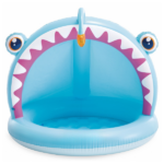 INTEX Надувной бассейн для малышей "Рыба-удильщик", 127 x 102 x 86 см, 45 л, 1-3 года