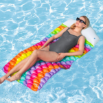Bestway Saltea gonflabilă „Curcubeu”, 76x161x25 cm - imagine 5