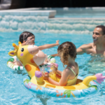 INTEX Cerc gonflabil cu decupaje pentru picioare 91х58 cm, până la 23 kg, 3-4 ani, 4 modele - imagine 2