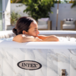 INTEX Jacuzzi SPA gonflabil “Calacatta Dual Zone Deluxe”  175x71cm, 795L, 4 persoane - imagine 7