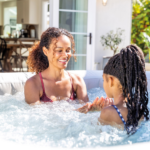 INTEX Jacuzzi SPA gonflabil “Chevron Deluxe Square Bubble” 193×71,1098L, 6 persoane - imagine 9