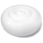 INTEX Надувной пуфик с LED подсветкой 86х33 см на аккумуляторах, с зарядкой от USB