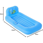 Bestway Saltea gonflabilă p/u copii 76х132х46cm cu spătar și iluminare - imagine 5
