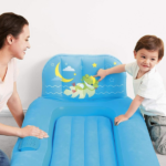 Bestway Saltea gonflabilă p/u copii 76х132х46cm cu spătar și iluminare - imagine 8