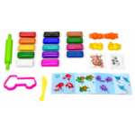 Set de aluat pentru modelare Play Dough, 16 culori x 15 g. - imagine 2
