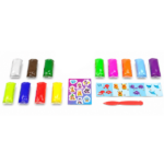 Set de aluat pentru modelare  Play dough, 12 culori x 15 g. - imagine 2
