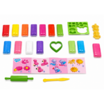 Set de plastilină aerată Air Clay „Animăluțe drăguțe", 15 culori x 4 g. - imagine 2