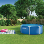 INTEX Piscină Metal Frame Blue 244х76 сm, 2843L, cadru metalic - imagine 2